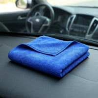 70cm X 30cm Microfibre Cloth Car Drying Towel, Super-Fine Microfibre Cloth for Interior Cleaning, Machine Washable with Bound Borders