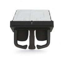 Rear Seat Cup Holder Assembly Replacement Armrest Cup Holder with Pull Handle Auto Part Easy Install Car Accessory Smooth