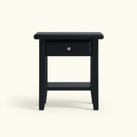 1:12 Scale Dollhouse Nightstand Modern Design Wooden Dollhouse Nightstand Realistic Detail Miniature Bedside Table for Adults