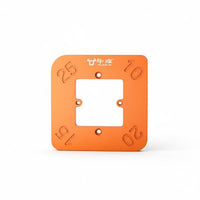 4-in-1 Wood Corner Rounding Template Precision Cut Arc Cutting Positioning Jig Easy to Use Round Corner Routing Guide Sturdy Metal for Woodworkers, Carpenters, DIYers, Furniture Making, Woodworking Shop