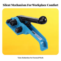 Silent Operation Manual Strapping Tensioner Labor-Saving Hand Strapping Tightener Long-Lasting for Packers, Logistics Personnel, Moving