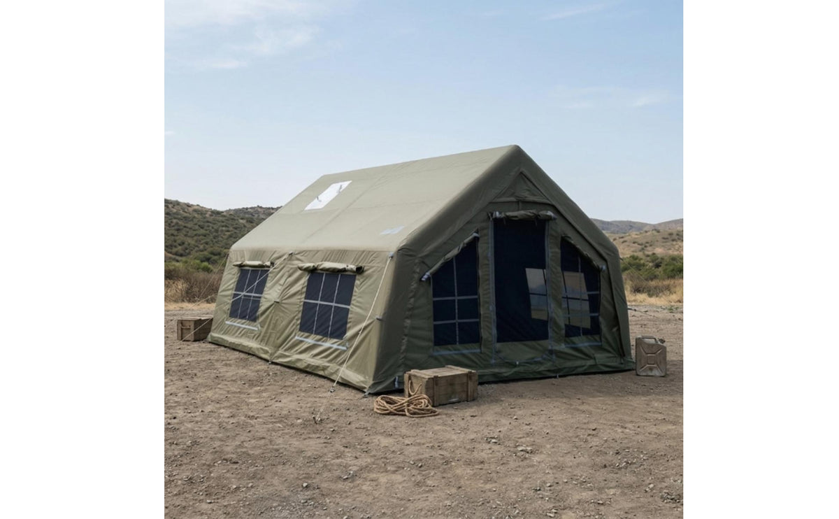 Inflatable Tent Large Air-Filled Tent Spacious for Campers, Families, Camping, Comfort Camping, Outdoor Activities