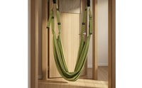 Doorway Mounted Suspended Stretching Strap Black Loops Inversion Strap High Strength Mind-Body Practice Swing Adjustable