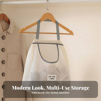 Underwear Sock Organizer Space Saving Hanging Mesh Storage Bag Multi-Compartment Hanging Mesh Bag for Students, Families, Behind Door, Washroom