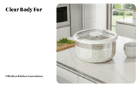 Large Capacity Rice Storage Container Moisture-Proof Rice Dispenser with Measuring Cup Food-Safe