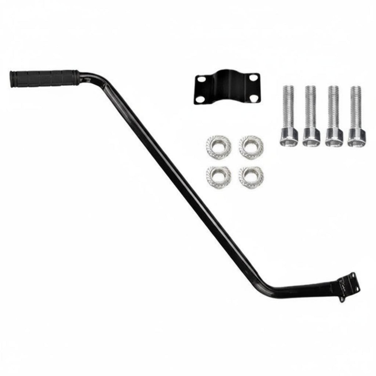 Easy Installation Child Bike Safety Push Bar Universal Fit Kids Bike Training Handle for Parents, Beginners