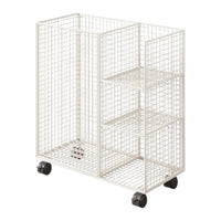 Tall Partition Fitness Mat Storage Holder Grid Grid Fitness Mat Rack Mesh Side Panels Home Gym Storage Rack Metal