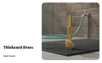 Car Wash Spray Head High Pressure Hose Nozzle Versatile Quick Connect Water Nozzle for Gardeners, Window Washing, Patio Cleaning