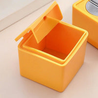 Compact Blade Disposal Box Safe Blade Disposal Container Convenient Lightweight for Crafters, Hobbyists, Workshops