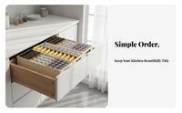Extendable Drawer container Multi-purpose Pull-retractable Storage Drawer Easy reach for Students