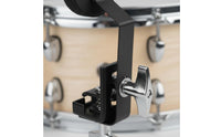 Snare Drum Mute Overtone Reduction Adjustable Drum Damper Metal Construction Percussion Accessory for Percussionists