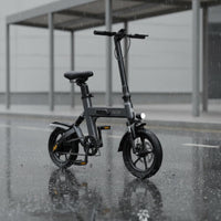 Folding Electric Bike Ultralight Foldable Electric Bike Twin Disc Brakes for Adults, Commuting, Travel