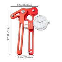 Spoke Tension Meter Aluminum Alloy Cycle Spoke Tension Meter Rust-Resistant Bicycling Accessory for Workshop