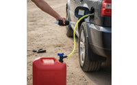 Siphon Pump with Control Valve Hand-Operated for Garage, Aquarium, DIYers