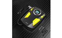 Portable Air Compressor with Pressure Gauge 12V Tire Inflator with LED Light Tire Inflator Compact Car Air Pump Lightweight