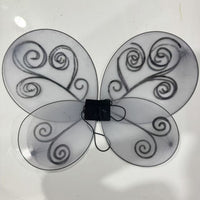 Gray Bee Wings Folding Fairy Butterfly Wings Costume Accessory