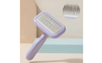 Curved Slicker Brush Effective Detangling Brush Ergonomic Multi-Purpose for Dogs, Home Grooming