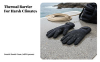 3mm Diving Gloves Sun Protection Diving Gloves Puncture-Resistant Long-Lasting for Snorkelers, Swimming, Underwater Exploration