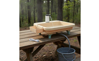 Portable Hand Washing Station Camping Wash Station with Faucet Materials Outdoor Sink with Electric Water Pump for RV Owners