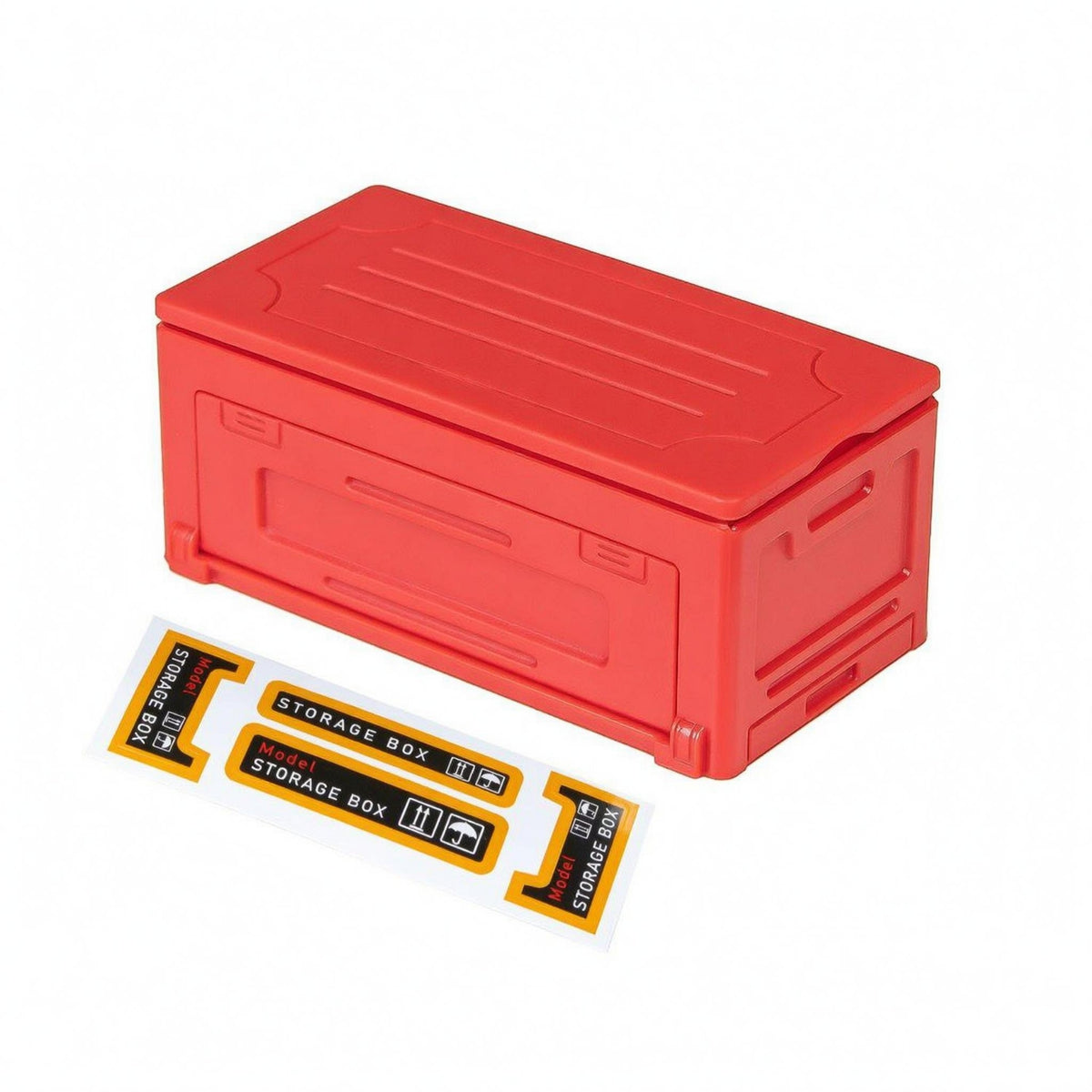RC Crawler Storage Box Molded Detail Rc Storage Box Printed Markings for Hobby Bench