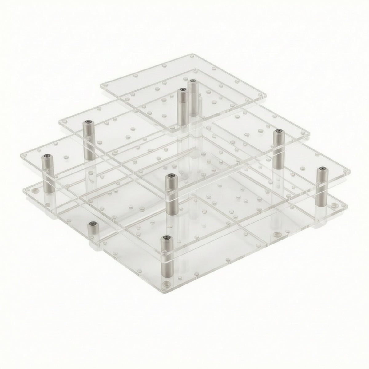 Sucker Display Stand Transparent Sucker Display Stand with Tiers Cake Sweet Treat Holder Reusable Polished for Bakers