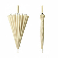 Water 24 Rib Umbrella Wind Resistant 24 Rib Stick Umbrella Reinforced Frame for Couples, Car Owners