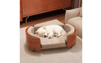 Dog Sofa Bed Four-Season Dog Sleeping Pad Removable Cover Pet Bedding for Dogs, Indoor