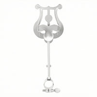 Music Clip with Instrument Clamp Lightweight Music Sheet Clip Compact Musical Accessory for Marching Band Members