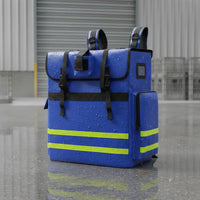 Fire Hose Backpack Waterproof Fire Hose Bag Metal Frame Firefighting Equipment Bag for Emergency Response