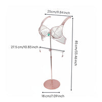 Underwear Display Stand Stable Base Bra Display Rack Saving Underwear Rack for Shop Window, Boutique