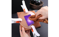 15 Pieces Card Cleaning and Pressing Set Complete Trading Card Flattening Kit Reusable Collector Supplies for Collectors