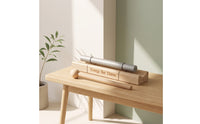 Bar Chime with Striker Handheld Energy Chime with Mallet Sound Healing Instrument Portable Wooden for Practitioners, Mindfulness