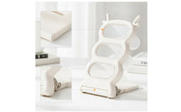 Slanted Stationery Organizer Angled Tiered Pen Holder Space-Saving for Art Table