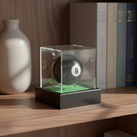 Transparent Sports Ball Display Box Dustproof Acrylic Ball Display Case Desktop Decor Memorabilia Box for Desk