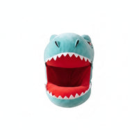 Lightweight Dinosaur Hat with Neck Cover Embroidered Dinosaur Costume Hat Warm Handmade for Photo Shoots