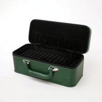 Bracelet Case with Handle Hard Shell Jewelry Organizer Box with Handle Zippered