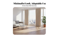 No-Drill Installation Tension Rod Partition Easy automaticAssembly Floor-to-Ceiling Tension Rod Set Renter suitable for Room separater Movable and Reconfigurable for Apartment Dwellers, Homeowners, away fromice Workers, Bedroom, Open-Plan Spaces