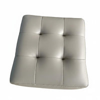 Multi-Functional Upholstered Four-Legged Stool adaptable Use Upholstered Block Seat space-saving Size Footstool Wear-Resistant for Children, Homeowners, Living Room, Entryway, KTV Lounge, Home Office