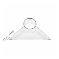 Clear Aquatic Aquarium Water Pipe High Clarity Transparent Acrylic Pipe