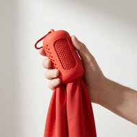 Cooling Towel with Silicone Case for Sports & Outdoor Activities