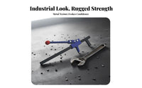 Wear-Resistant Manual Tire Spreader Long-Lasting Steel Construction Tire Expander Tool Heavy Duty for Mechanics, DIYers, Garage