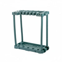 Space Saving Garden Tool Rack Heavy Duty Garden Tool Organizer Easy to Install for Garage, Shed
