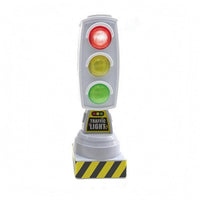 Lighted Freestanding Traffic Light Toy Plastic Learning Playset Hand-Eye Coordination for Children