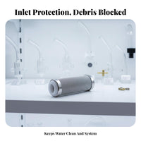 Fish Tank Strainer Inlet Protector Rust-Resistant Aquarium Intake Mesh Cover Prevents Clogging Aquarium Intake Mesh Guard for Aquarists