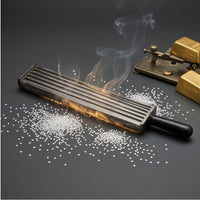 Iron Casting Cast with Wooden Handle Compact for Metalsmiths