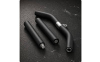 Three-Section Pull Bar Cylindrical Grips Rotating Pull Bar Silver Connector