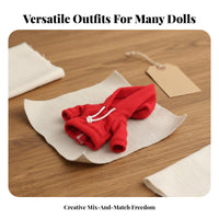 Ob11 Doll Outfit Thick Material OB11 Doll Sweatshirt Casually Design BJD Hoodie for Figure Collectors, Display