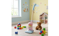 Clear Chamber Toy Vacuum Cleaner Colorful Beads Upright Toy Vacuum Plastic Cartoon Details
