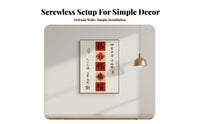 Drill-No-Drill Installation Electric Meter Box Cover Art Auspicious Meaning Electric Meter Box Painting Safeguarding Electrical Panel Hider Long-Lasting for Feng Shui Enthusiasts, Interior Designers, Dining Room, Entryway, Hallway, Bedroom
