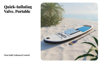 Inflatable Stand-up Paddleboard Board Set Camera Mount Ready Stand-up Paddleboard Kayak Versatile Inflatable Upright Paddle